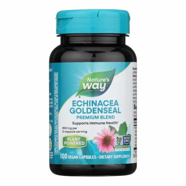 Nature's Way - Echinacea Goldenseal - 100 Capsules - Image 3
