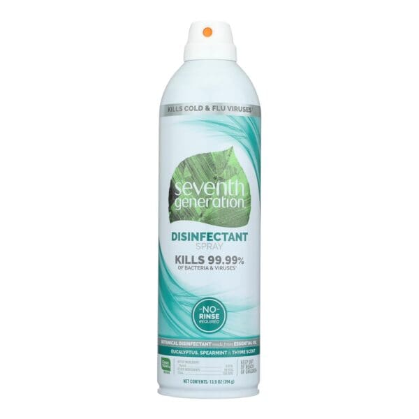 Seventh Generation Spray Disinfectant - Eucalyptus Spearmint Thyme - Case of 8 - 13.9 oz - Image 2