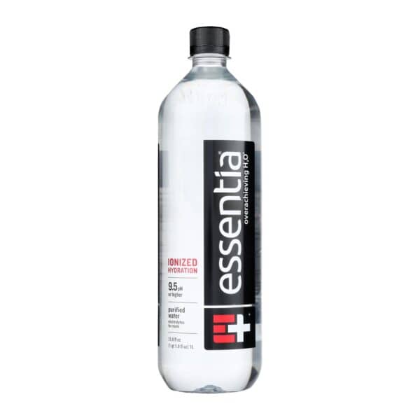 Essentia Hydration Perfected Drinking Water - 9.5 ph. - Case of 12 - 1 Liter - Image 2