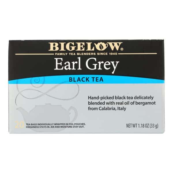 Bigelow Tea Earl Grey Black Tea - Case of 6 - 20 Bags - Image 2