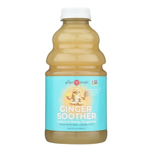 The Ginger People Ginger Soother - Case of 12 - 32 Fl oz.