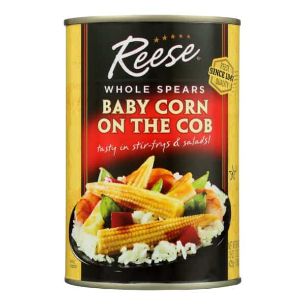 Reese - Baby Corn On The Cob - Case of 12 - 15 oz - Image 3