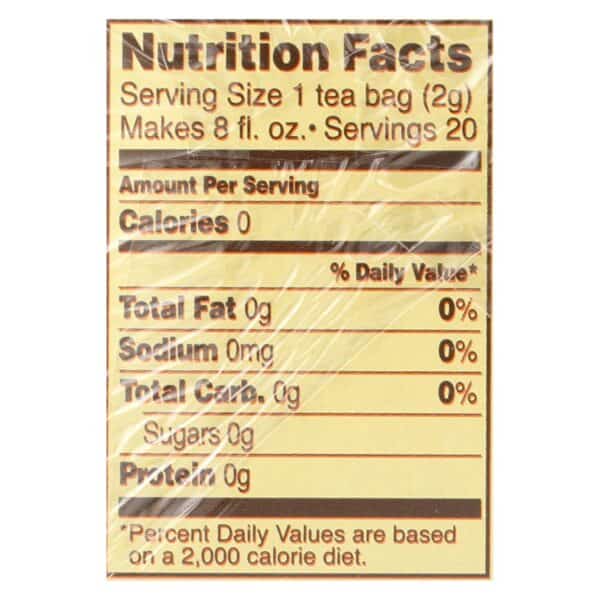 Celestial Seasonings Herbal Tea Caffeine Free Bengal Spice - 20 Tea Bags - Case of 6 - Image 2