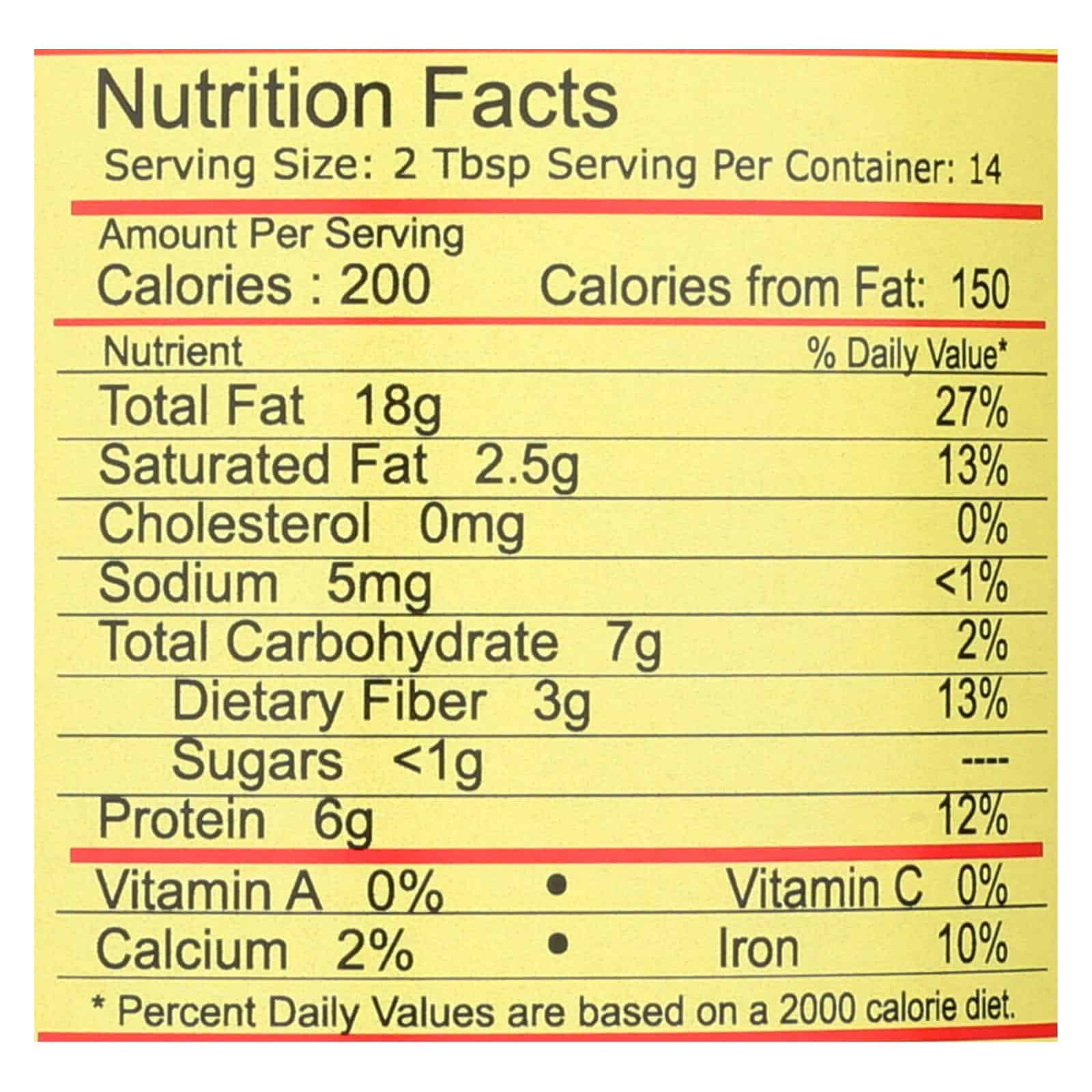 East Wind 100% Organic Roasted No Salt Tahini - 16 oz