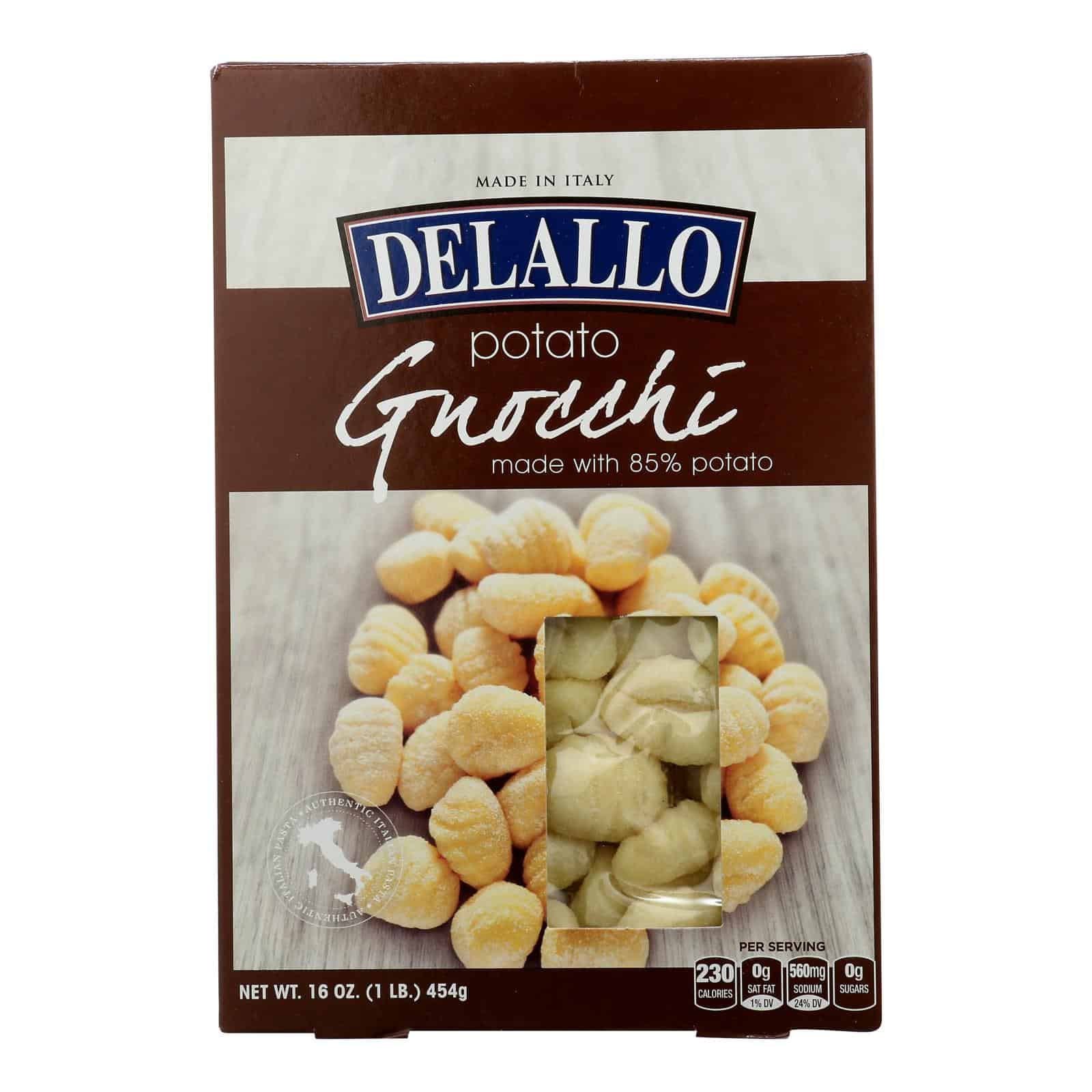 Delallo - Potato Gnocchi - Case of 12 - 1 lb. - Image 2