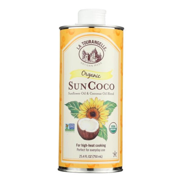 La Tourangelle Sun Coco Oil - Case of 6 - 25.4 Fl oz. - Image 2