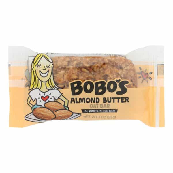 Bobo's Oat Bars - All Natural - Almond - 3 oz Bars - Case of 12 - Image 2