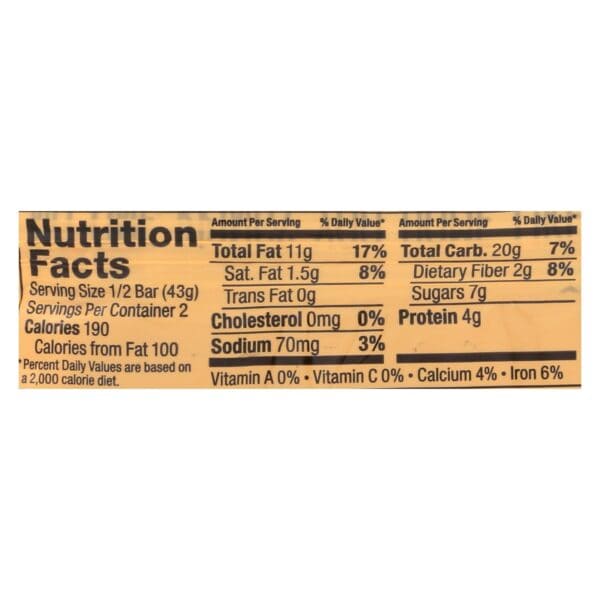 Bobo's Oat Bars - All Natural - Almond - 3 oz Bars - Case of 12 - Image 3