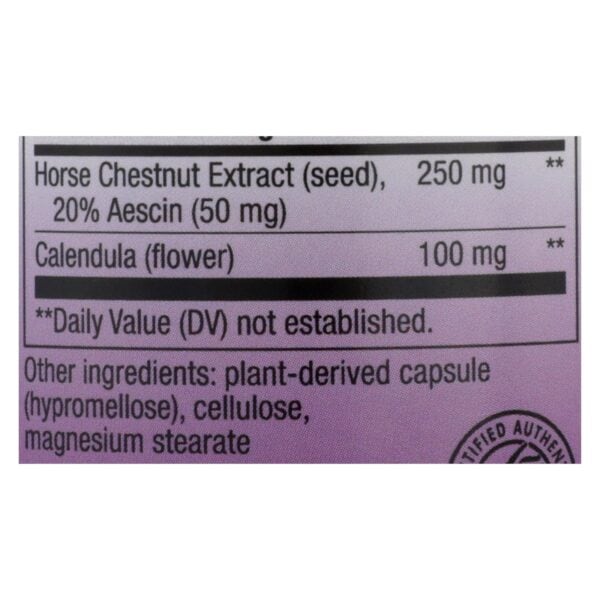 Nature's Way - Horse Chestnut Standardized - 90 Capsules - Image 3