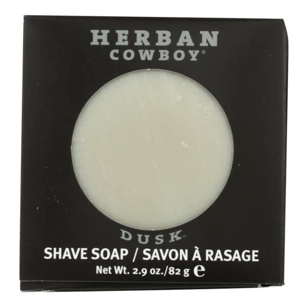 Herban Cowboy Natural Grooming Shaving Soap Dusk - 2.9 oz - Image 2