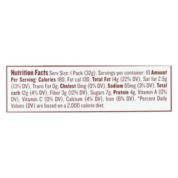 Justin's Nut Butter Squeeze Pack - Hazelnut Butter - Chocolate  - Case of 10 - 1.15 oz. - Image 3