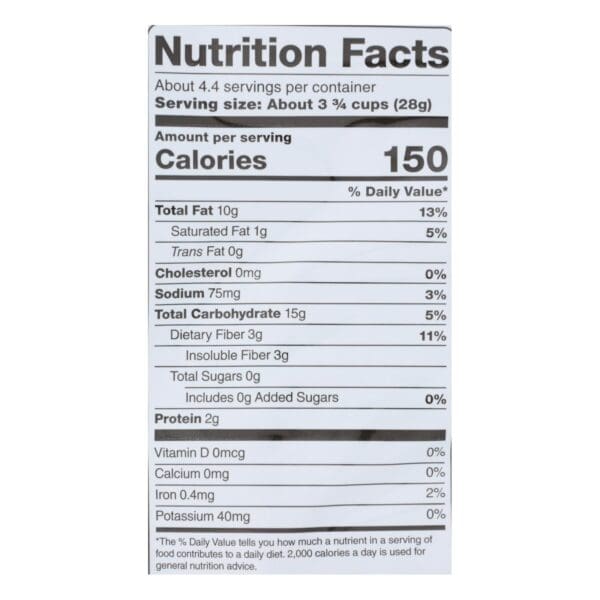 Skinny Pop Popcorn - Original - Case of 12 - 4.4 oz.