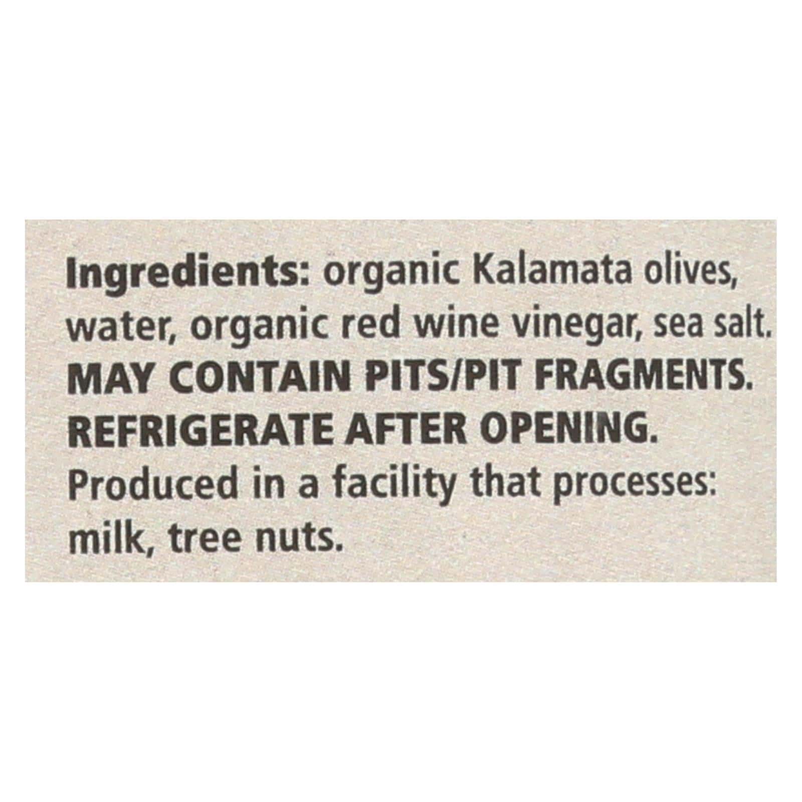 Divina - Organic Pitted Kalamata Olives - Case of 6 - 6 oz. - Image 3