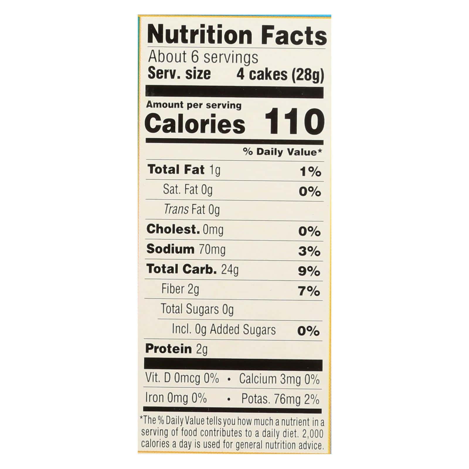 Lundberg Family Farms - Rice Ck Brn Ls Thn Stk - Case of 6-6 OZ - Image 3