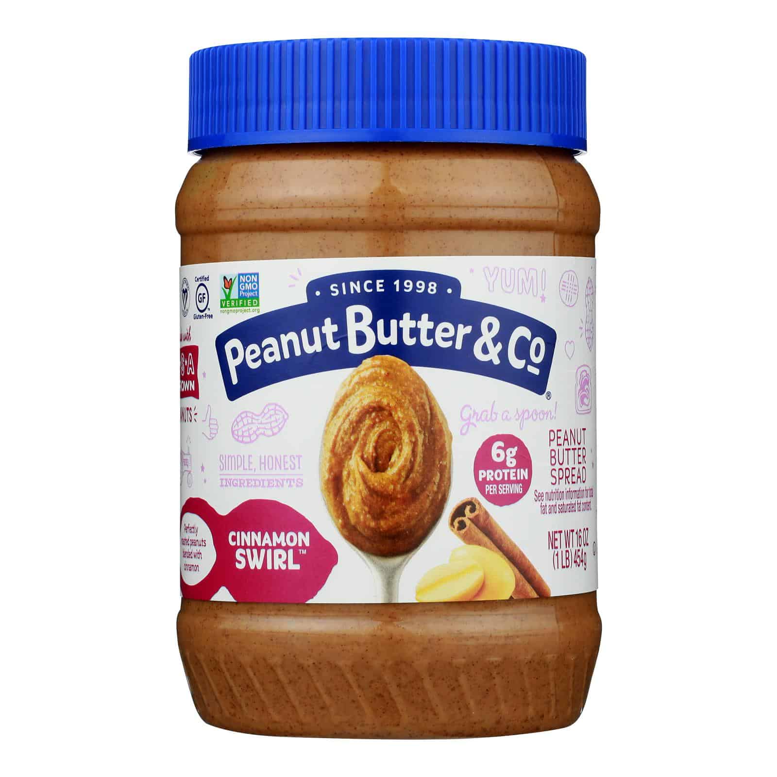 Peanut Butter & Co - Peanut Butter Cinnamon Swirl - Case of 6-16 OZ - Image 3