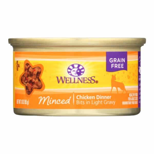 Wellness Pet Products Cat Food - Chicken Dinner - Case of 24 - 3 oz. - Image 3