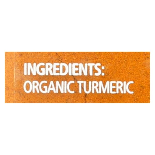 Simply Organic Ground Turmeric Root - Case of 6 - 2.38 oz.