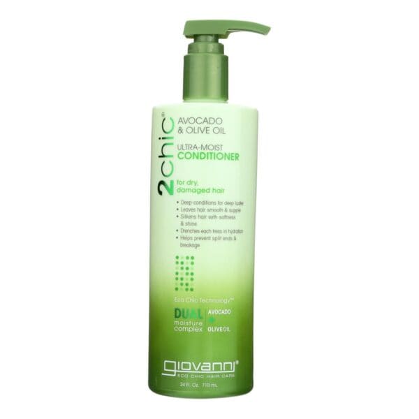 Giovanni Hair Care Products Conditioner - 2Chic Avocado and Olive Oil - 24 fl oz - Image 2