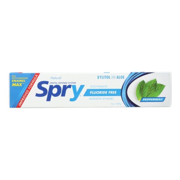 Spry Xylitol Toothpaste - Peppermint - 4 oz. - Image 2