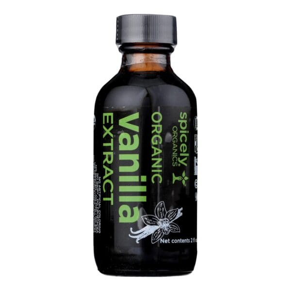 Spicely Organics - Organic Extract - Vanilla - Case of 6 - 2 fl oz. - Image 2