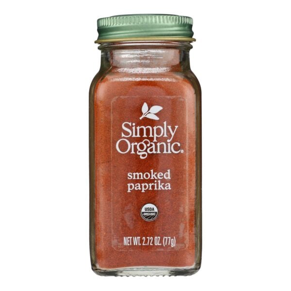 Simply Organic Smoked Paprika - Case of 6 - 2.72 oz. - Image 2