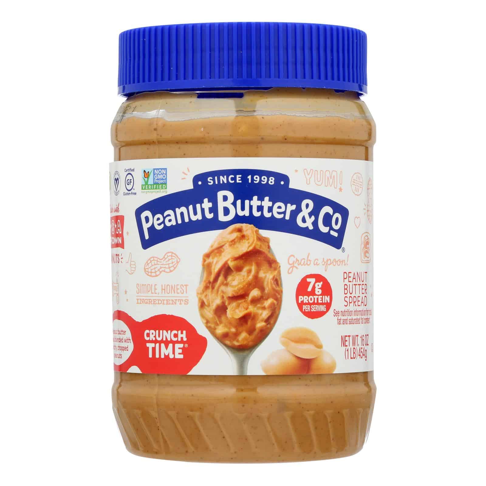 Peanut Butter and Co Peanut Butter - Crunch Time - Case of 6 - 16 oz. - Image 3
