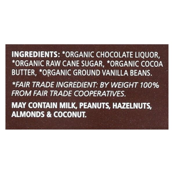 Equal Exchange Organic Dark Chocolate Bar - Panama Extra - Case of 12 - 2.8 oz. - Image 3