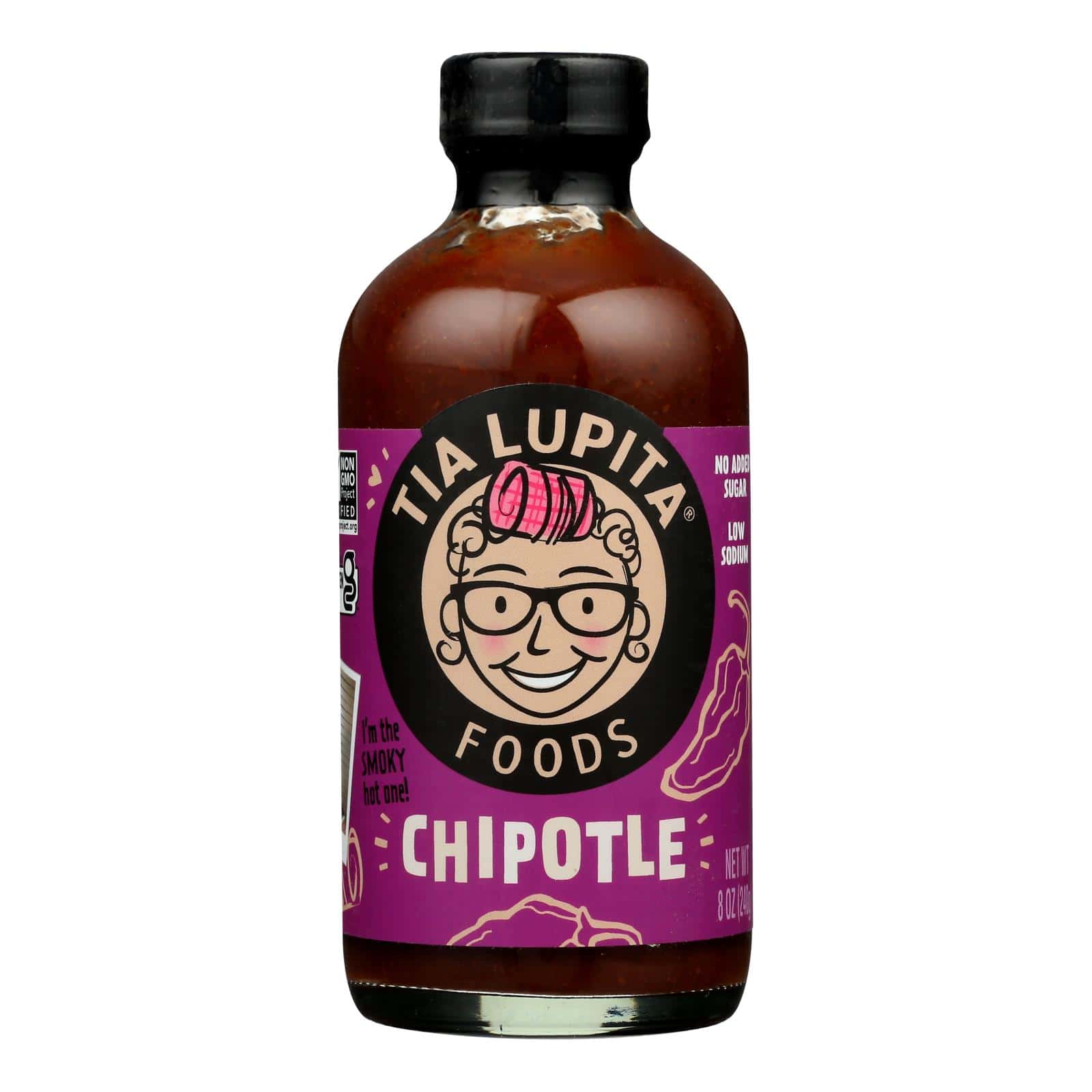 Tia Lupita - Hot Sauce - Chipotle - Case of 12 - 8 oz. - Image 2