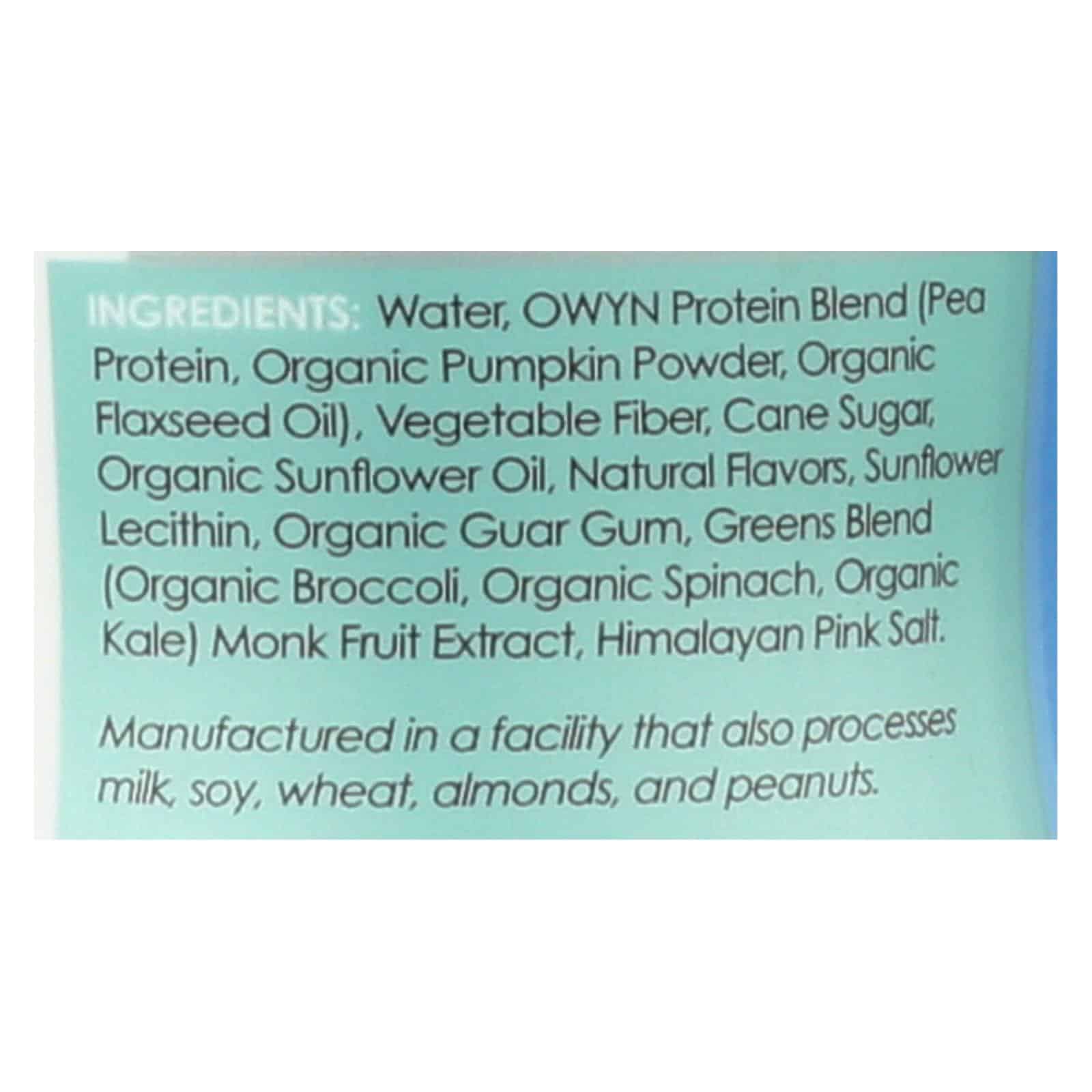 Only What You Need - Plant Based Protein Shake - Vanilla - Case of 12 - 12 fl oz. - Image 2