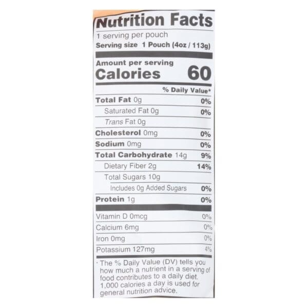 Peter Rabbit Organics Fruit Snacks - Peach and Apple - Case of 10 - 4 oz.