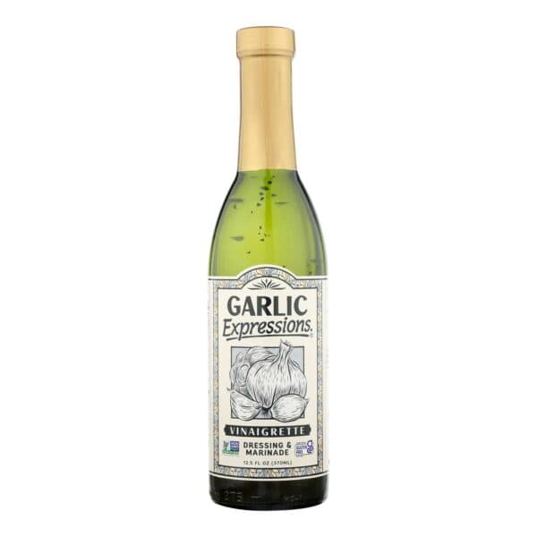 Garlic Expressions Salad Dressing - Vinaigrete - Case of 12 - 12.5 oz - Image 3