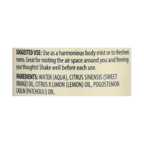 Aura Cacia - Aromatherapy Mist Patchouli Sweet Orange - 4 fl oz - Image 2