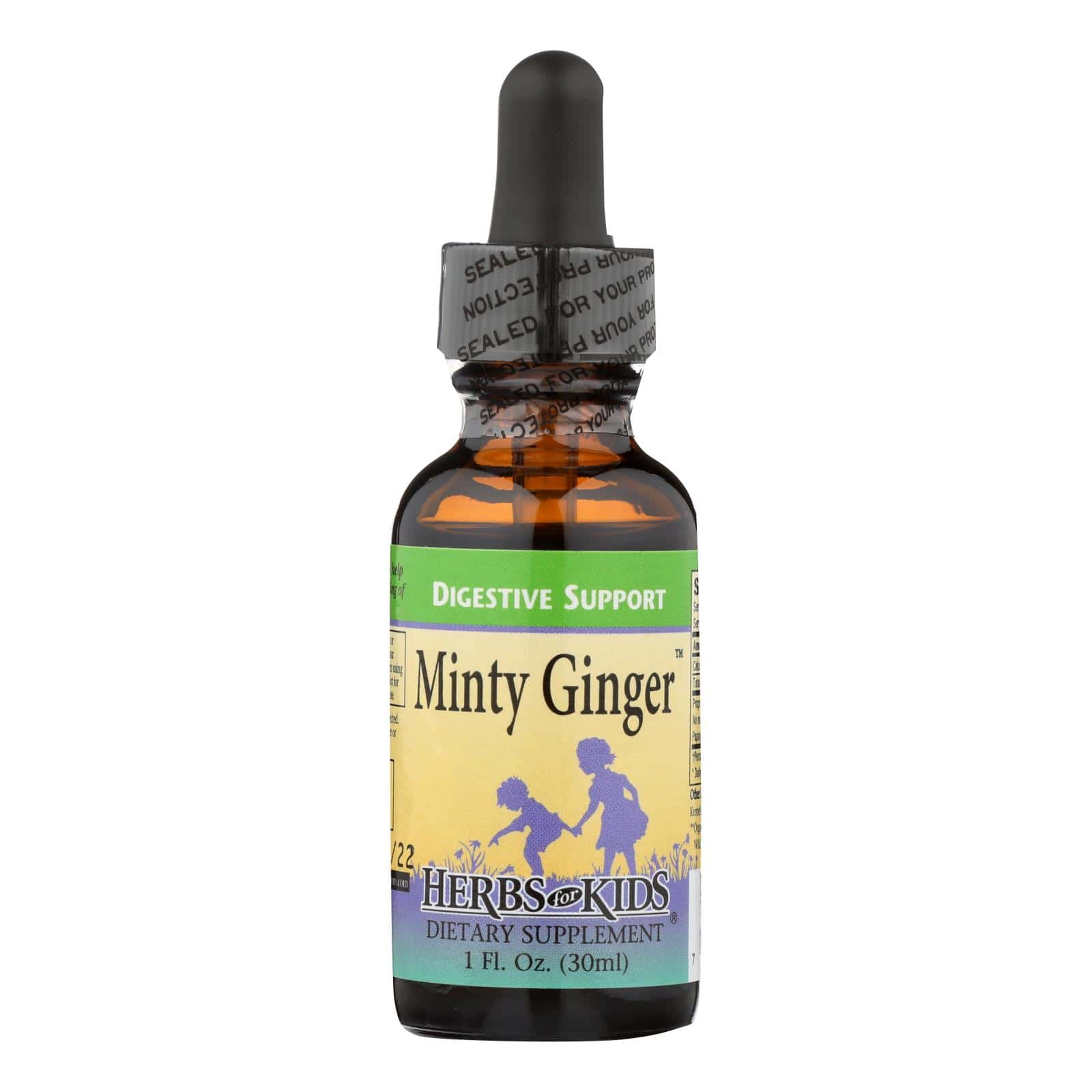 Herbs For Kids Minty Ginger - 1 fl oz - Image 2
