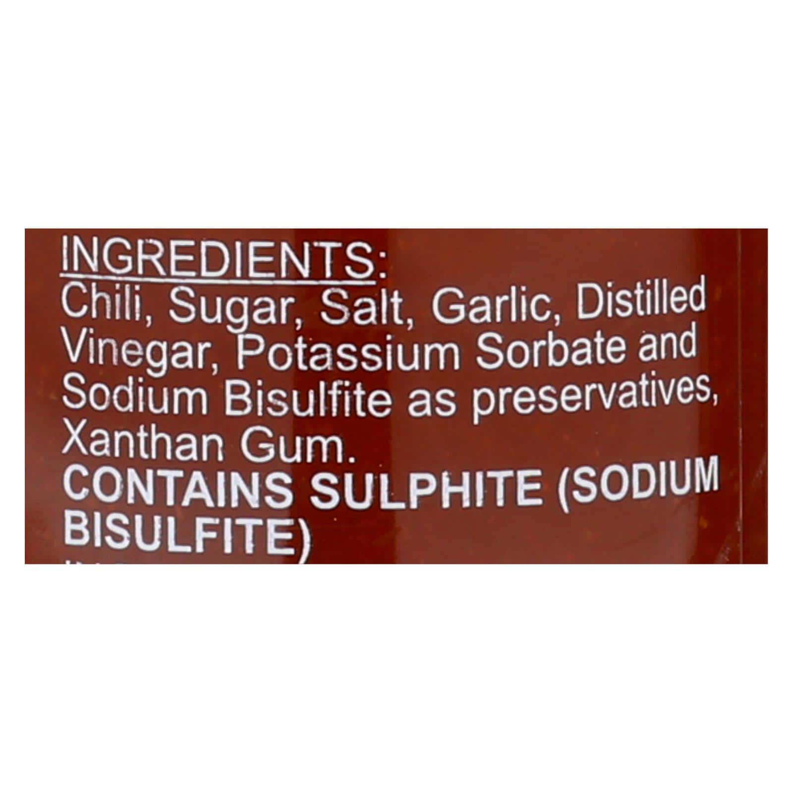 Huy Fong Hot Chili Sauce - Sriracha - Case of 12 - 17 oz. - Image 3