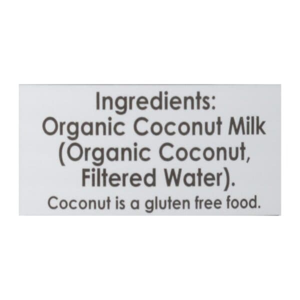Native Forest Organic Coconut Milk - Pure and Simple - Case of 12 - 13.5 fl oz - Image 2