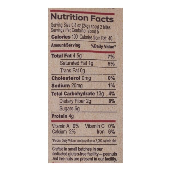 The Gluten Freeb Bites - Chocolate Cherry Almond - Case of 6 - 4 oz - Image 2
