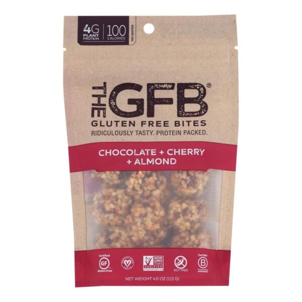 The Gluten Freeb Bites - Chocolate Cherry Almond - Case of 6 - 4 oz - Image 3