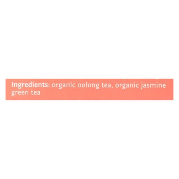 Steep By Bigelow Organic Oolong And Jasmine Green Tea  - Case of 6 - 20 BAGS