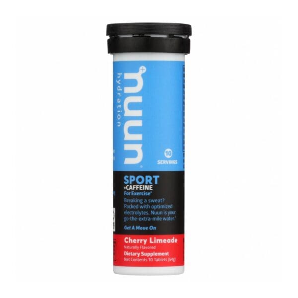 Nuun Hydration Drink Tab - Energy - Cherry Limeade - 10 Tablets - Case of 8 - Image 3