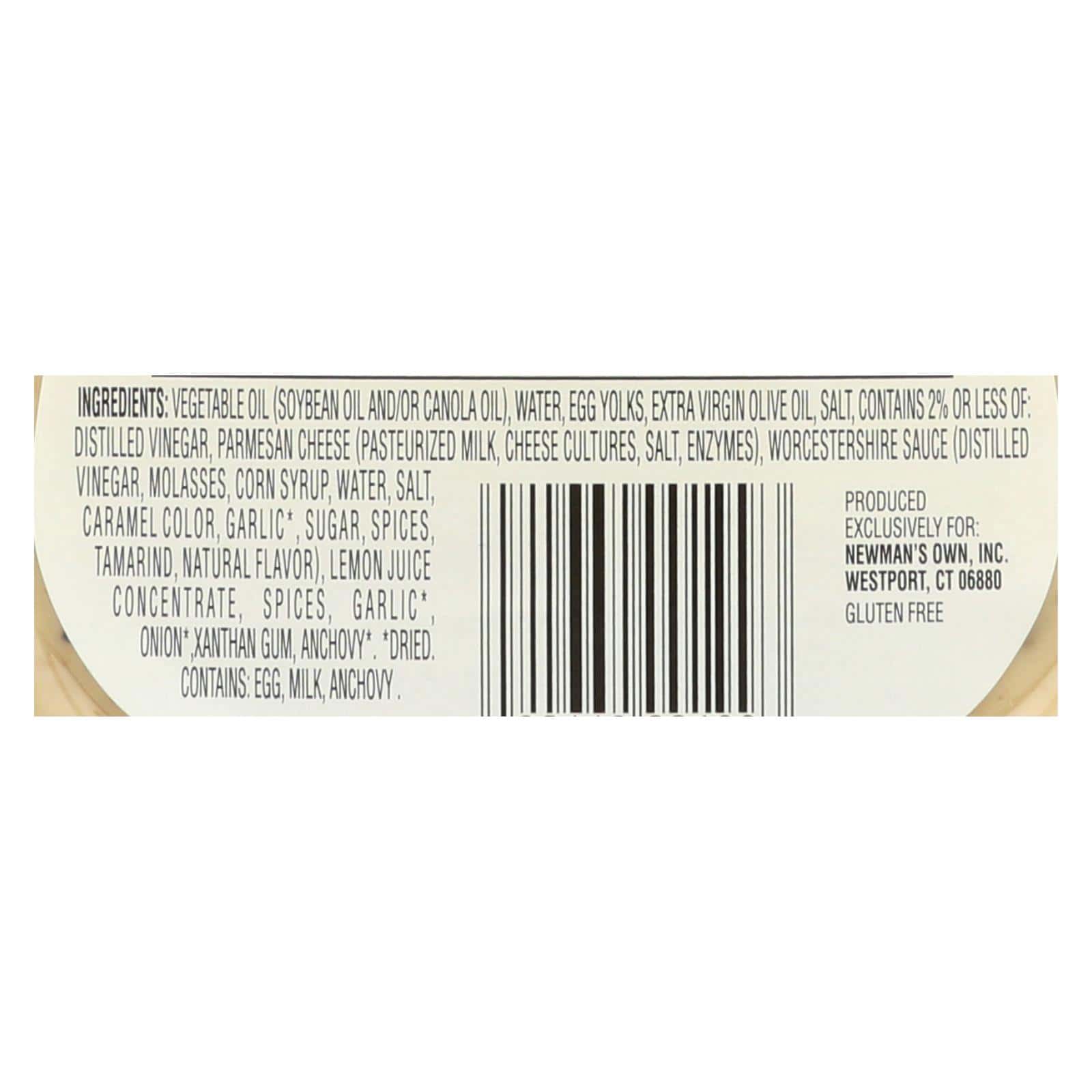 Newman's Own Caesar Dressing - Creamy - Case of 6 - 16 Fl oz. - Image 3