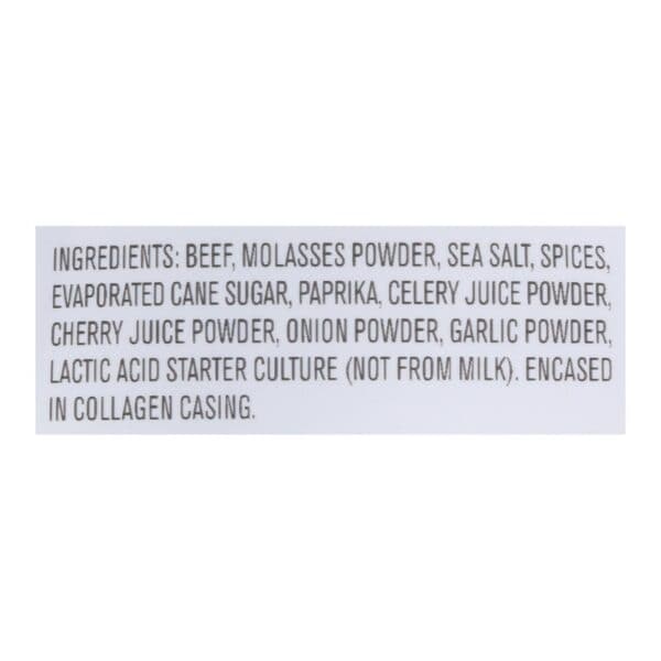 Vermont Smoke and Cure Beef Stick - BBQ - Case of 8 - 6/.5 oz - Image 2