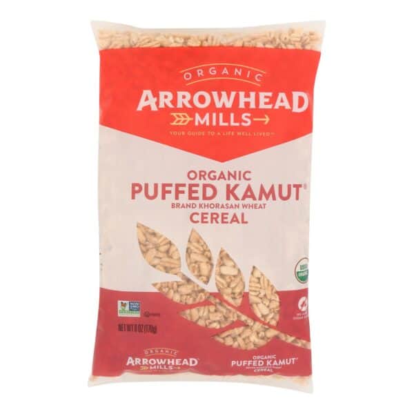 Arrowhead Mills - Organic Puffed Kamut Cereal - Case of 12 - 6 oz. - Image 2