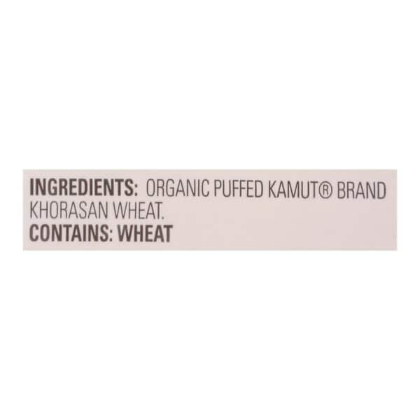 Arrowhead Mills - Organic Puffed Kamut Cereal - Case of 12 - 6 oz.