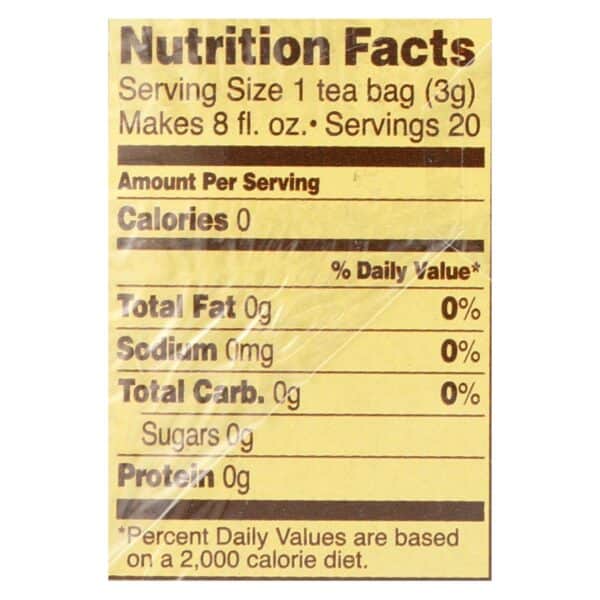 Celestial Seasonings Herbal Tea Caffeine Free Mandarin Orange Spice - 20 Tea Bags - Case of 6 - Image 3
