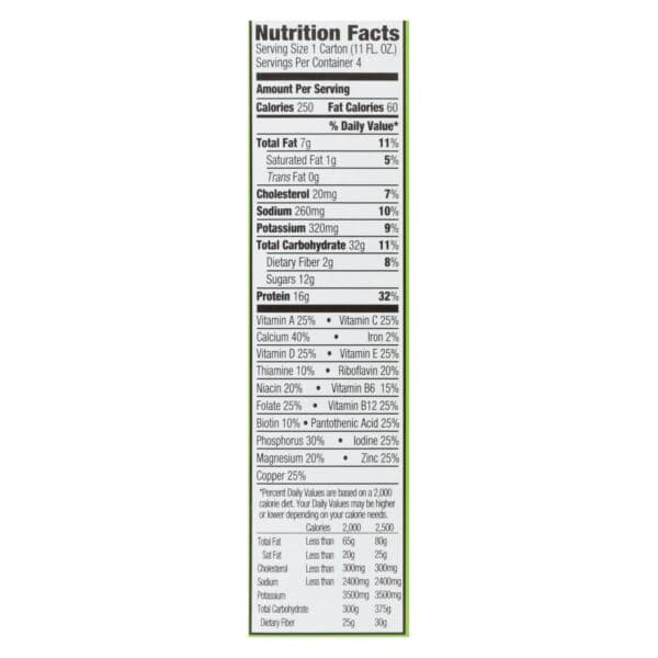 Orgain Organic Nutrition Shake - Vanilla Bean - 11 fl oz - Case of 12 - Image 2