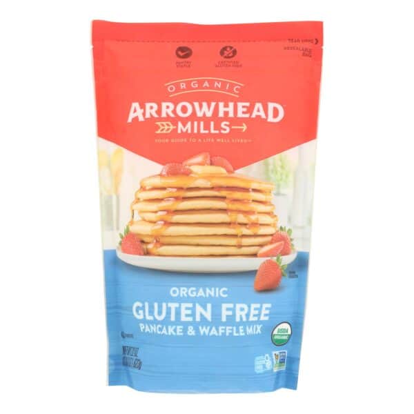 Arrowhead Mills - Pancake Mix Organic Gluten Free - Case of 6-22 Ounces - Image 2