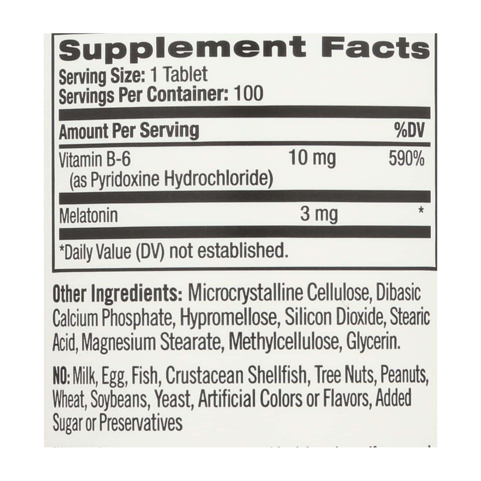 Natrol Melatonin Time Release - 3 mg - 100 Tablets - Image 3