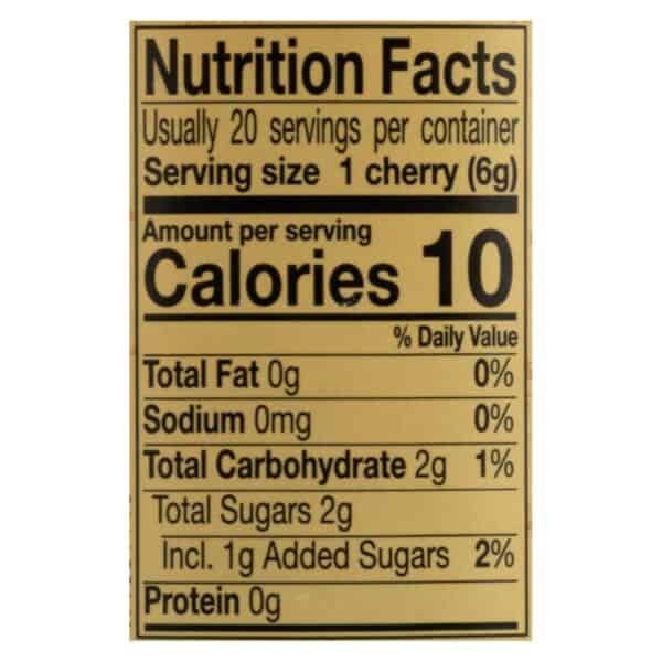 Reese Cherry - Maraschino - Green with Stems - Case of 12 - 10 oz - Image 2