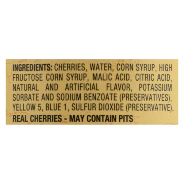 Reese Cherry - Maraschino - Green with Stems - Case of 12 - 10 oz - Image 3