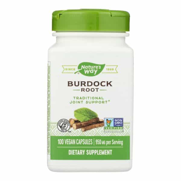 Nature's Way - Burdock Root - 100 Capsules - Image 2